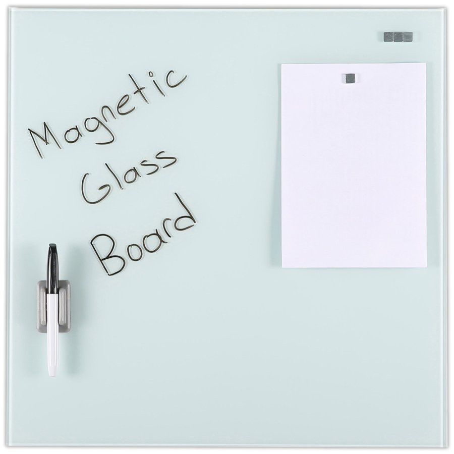 Magnetische Glastafel, weiß - 45x45 cm #1