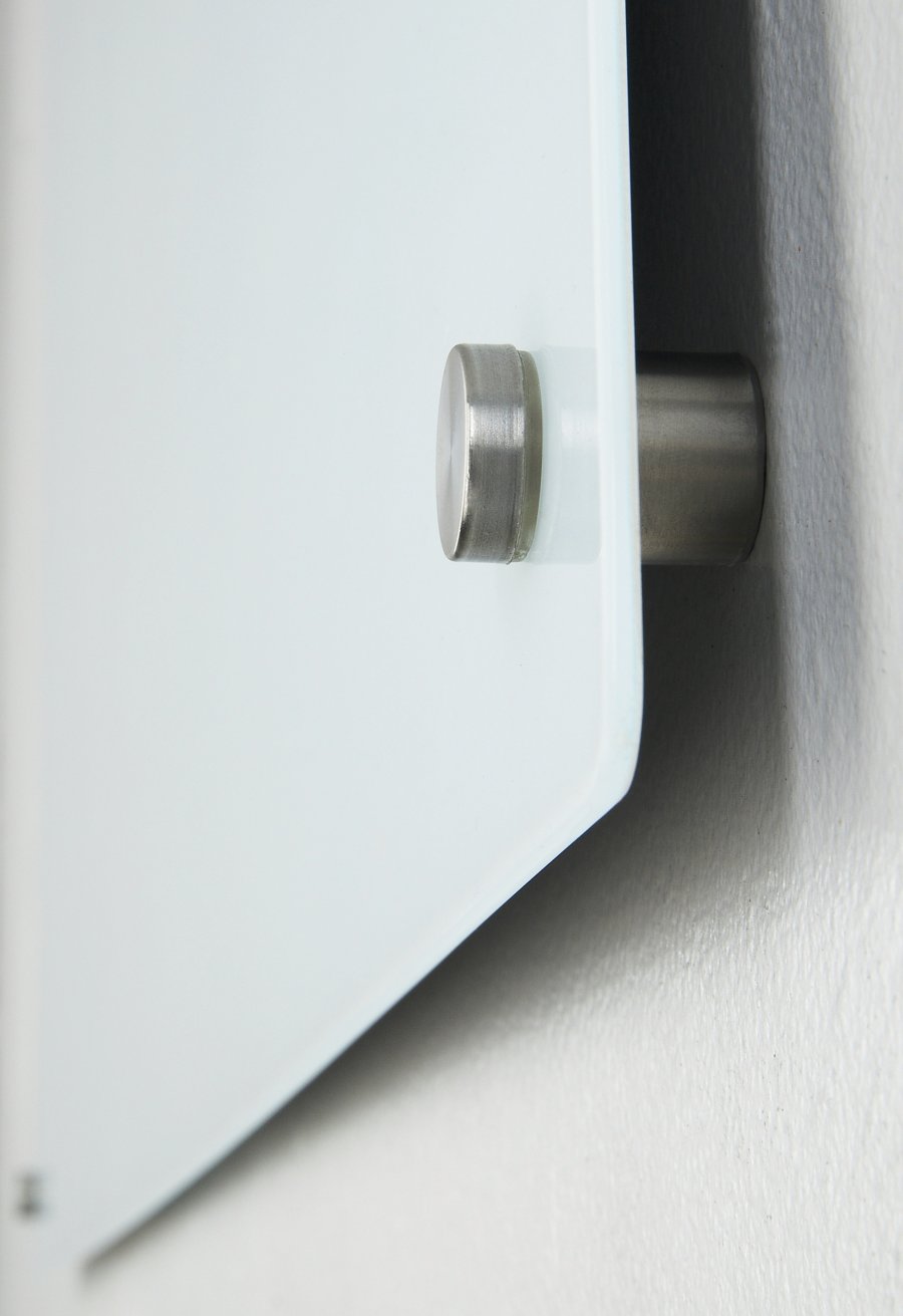 Magnetische Glastafel, Wei&szlig;, 45 x 60 cm