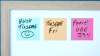 Magnetischer Post-it, helllila #2