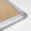 Whiteboard- und Kork-Kombitafel-Set 60x40cm, inkl. schwarzer Magnetmarker, 4 x schwarze 20-mm-Magnete, 12 schwarze Nadeln und Montagesatz #4