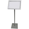 BASIC Infostand A3 - 92mm hoch - A3 Klapprahmen profil 25mm, silber #2