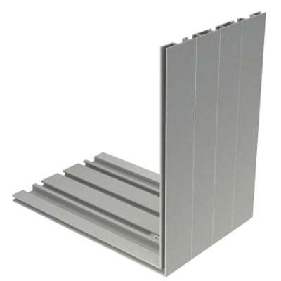 CROWN TRUSS 10 & 15 Textile Light Box, 200 x 200 cm, ohne Base, Doppelseitig