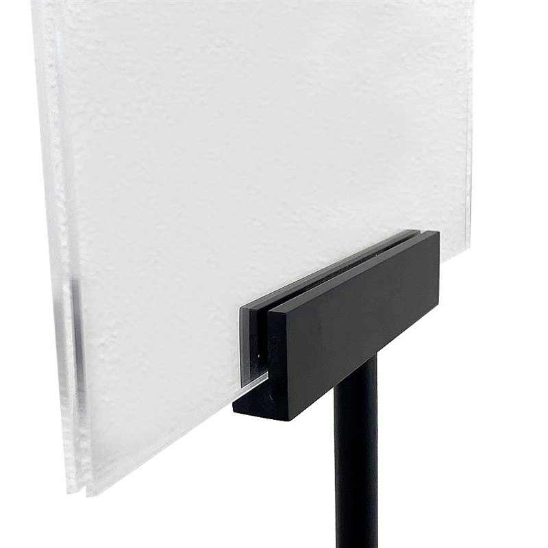 Design Stand, Cliphalter, Aluminium 21cm, schwarz #1