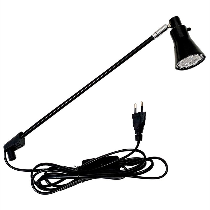 LED-Spot Rund, schwarz, 10 Watt, für Roll-up #1
