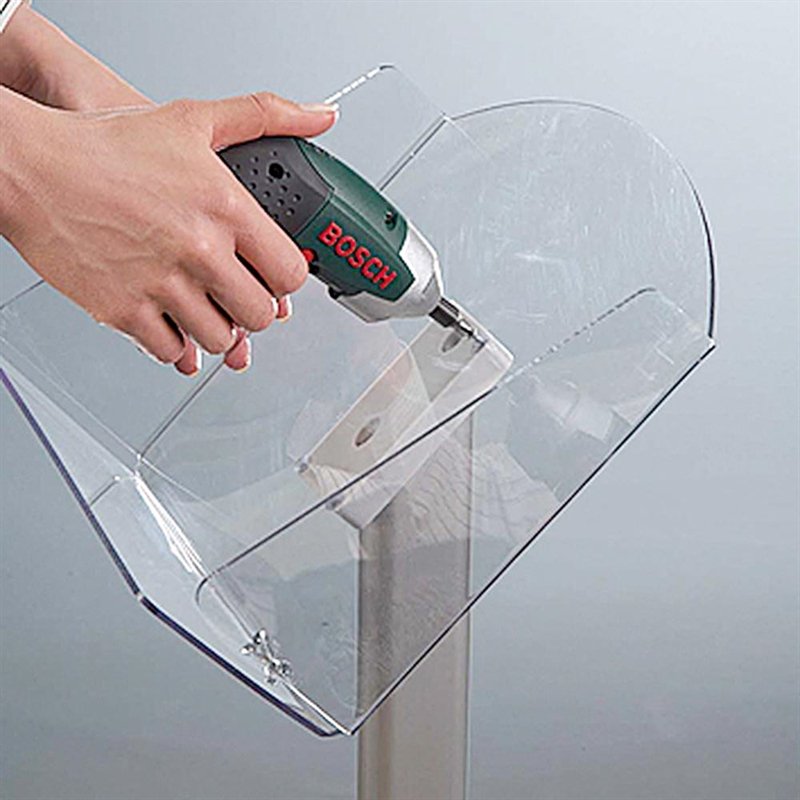 Schraubensatz f&uuml;r Brosch&uuml;renhalter Expo Info Stand A4 (Art. 3302)