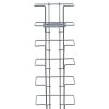 Broschürenhalter für die Wand 9xA5 oder A6 Horizontal silber #3