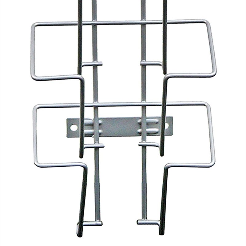 Broschürenhalter für die Wand 9xA5 oder A6 Horizontal silber #4