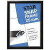 Klapprahmen mit 25mm Aluminiumprofil, schwarz - A5 #7