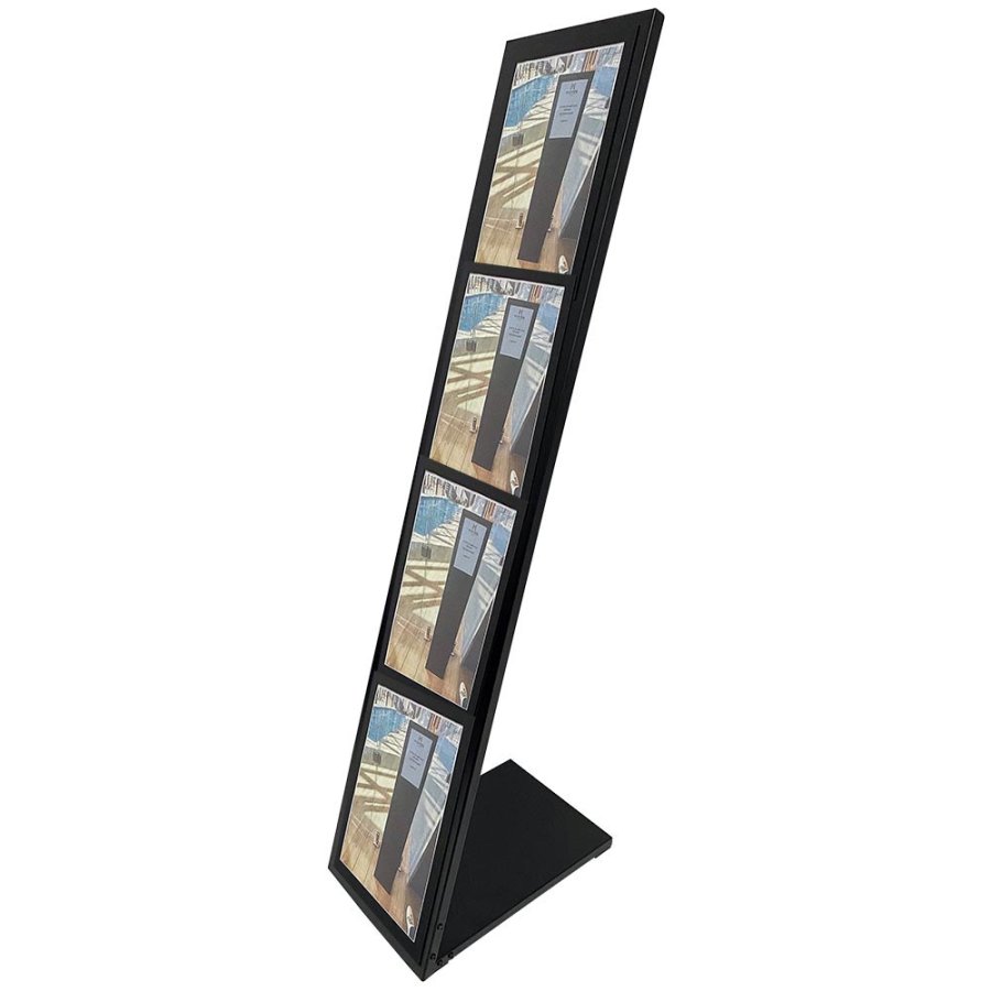 Design Magnetic Stand, Infoständer mit 1 Stück A4 Magnethülle #2