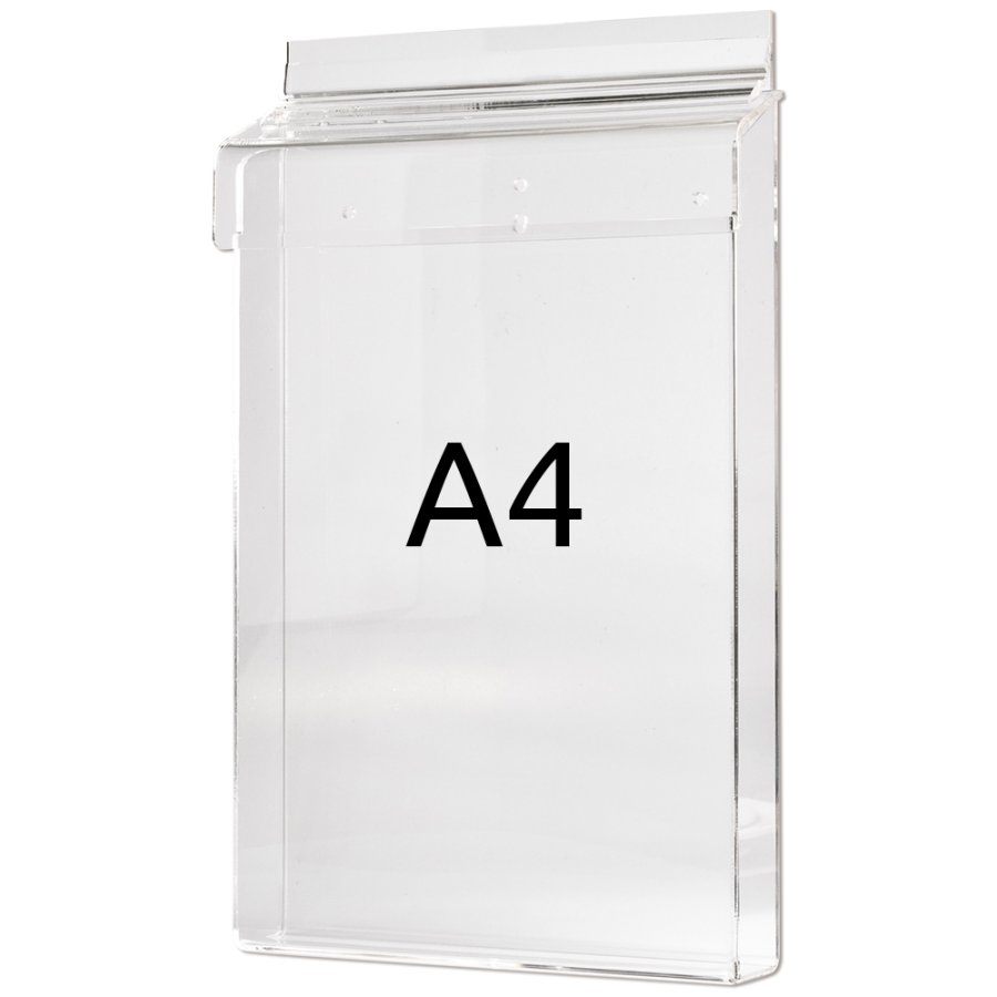 Outdoor-Prospekthalter box aus Acryl, vertikal, A4 #8