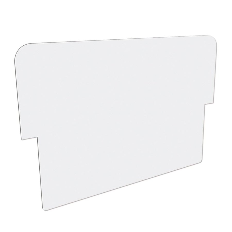 Logoplatte weiß für Alu-Line Sandwich Straßenschild - für A0 #1