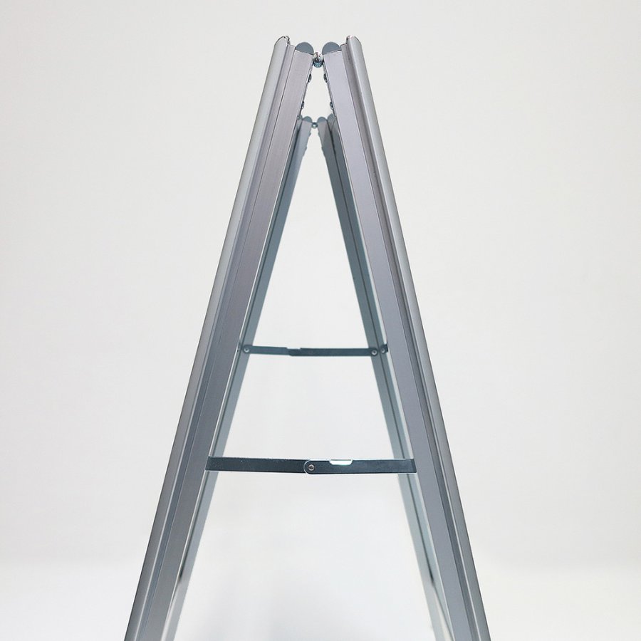 Alu-Line Standard Kundenstopper - 50x70 cm - Silber #14