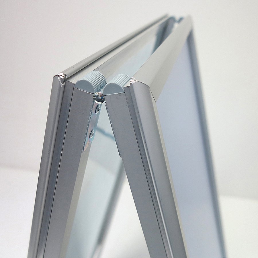 Alu-Line Standard Kundenstopper - A1 - Silber #13
