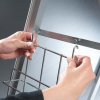 Alu-Line Standard Kundenstopper - A1 - Silber #20