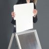 Alu-Line Standard Kundenstopper - A1 - Silber #19
