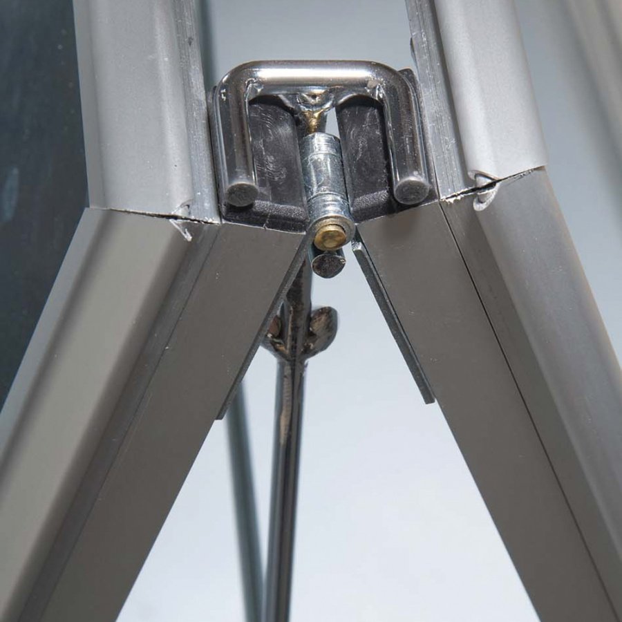 Alu-Line Standard Kundenstopper - A1 - Silber #18