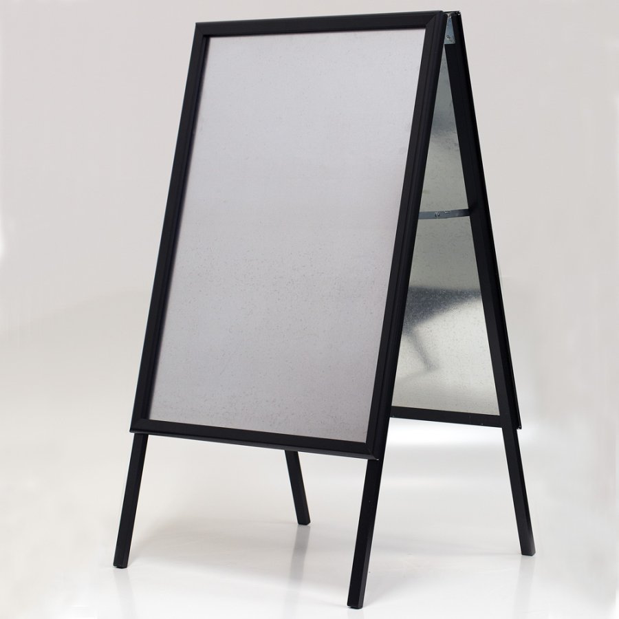 Alu-Line Standard Kundenstopper - A1 - schwarz #8