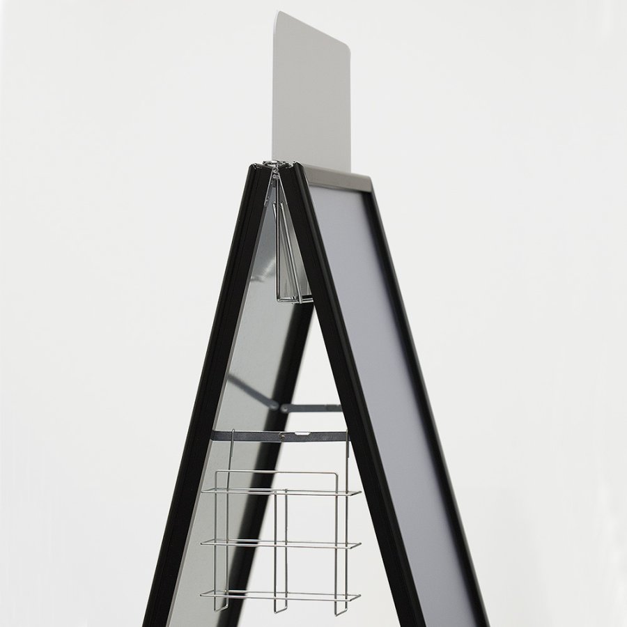 Alu-Line Standard Kundenstopper - A1 - schwarz #14