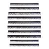 6 obere und 6 untere Riemen Komplettset für POP-UP WALL gebogen 3x4 mit Clips #1