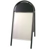 Expo Gotik Kundenstopper mit Logo schild - A1 - schwarz #10