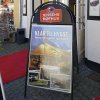 Expo Gotik Kundenstopper mit Logo schild - A1 - schwarz #15