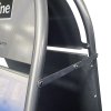 Expo Gotik Kundenstopper mit Logo schild - A1 - Silber #12