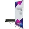 Business Roll-up, einseitig, Kassette, 85 cm, Aluminium in Tasche mit Längsreißverschluss #1