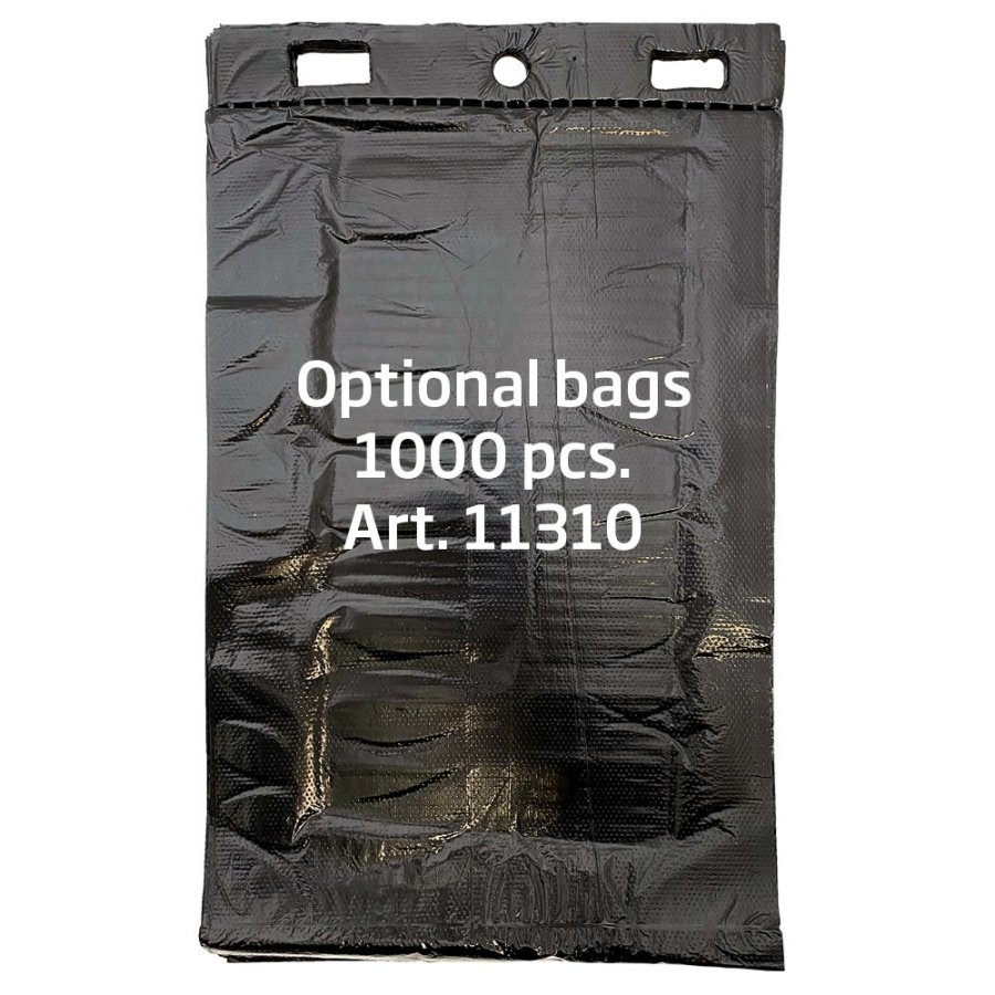 Eco Dispenser, silber, mit Druck, für Hundebeuteln und 145 cm stange #7