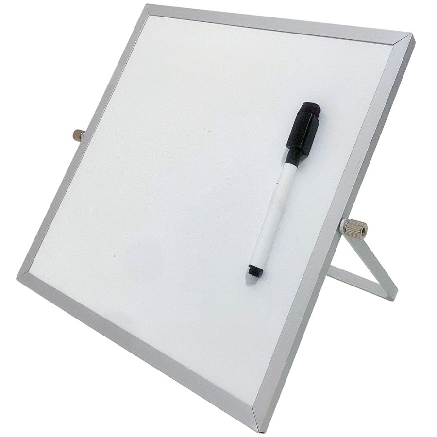 Effektives Mini-Whiteboard f&uuml;r den Schreibtisch - 25x25 cm