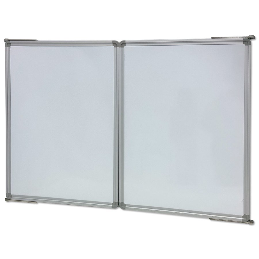 Inspire Fold Whiteboard mit Zwei T&uuml;ren - 90x120 cm f&uuml;r Effektive Pr&auml;sentationen