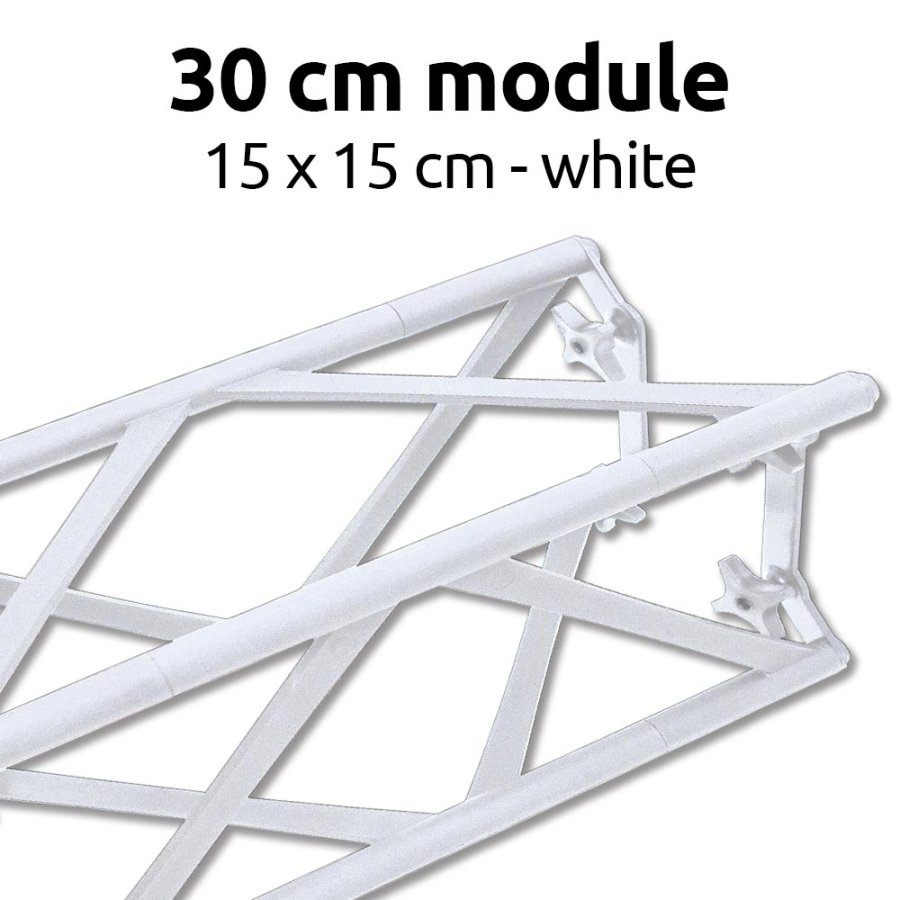 Crown Truss, Modul 30cm - wei&szlig;