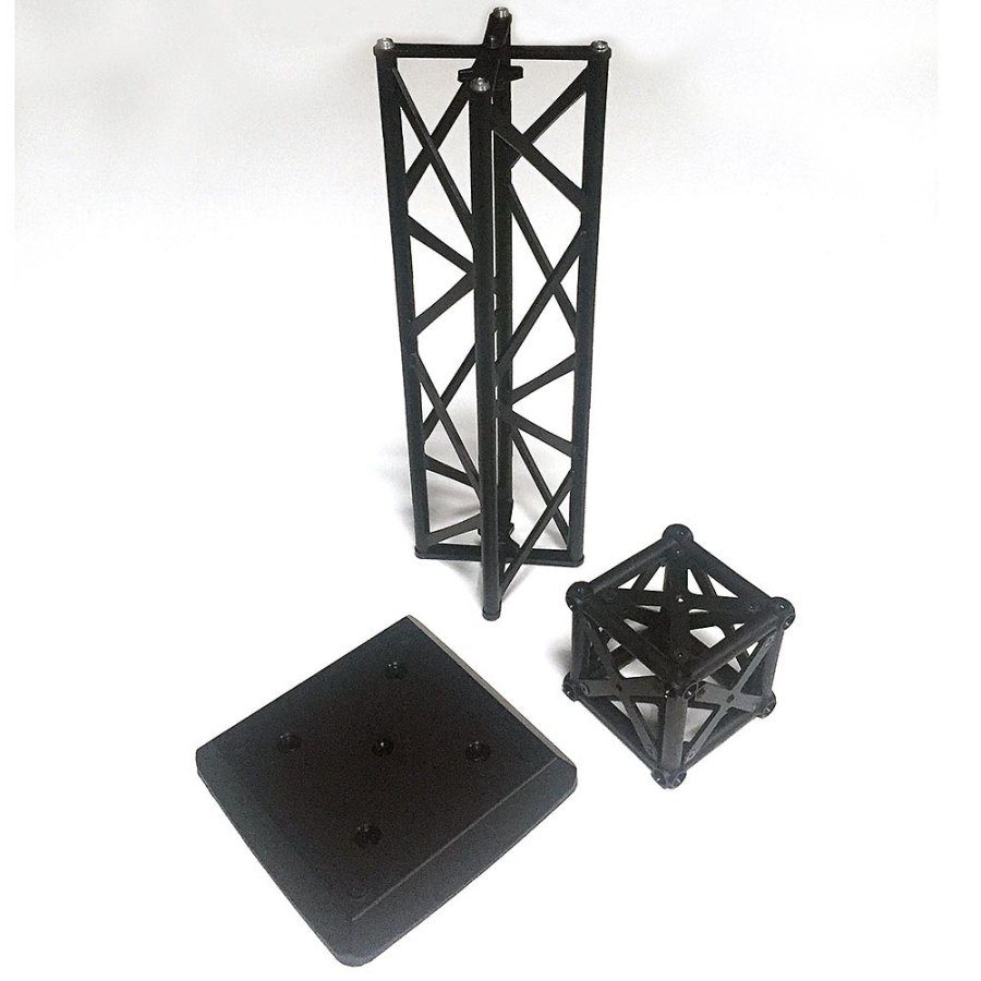 Base Regular 20 x 20 cm, f&uuml;r Crown Truss 10, schwarz