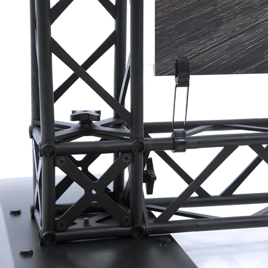 Bottom Clips, f&uuml;r Crown Truss 10, schwarz