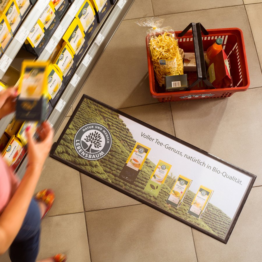 Windo Display, Plakathalter f&uuml;r Boden, 4 x A4