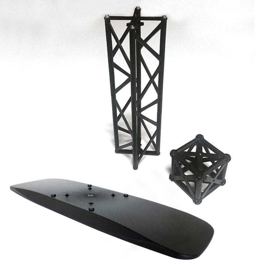 Crown Truss 10 Bannerwand - Schwarz