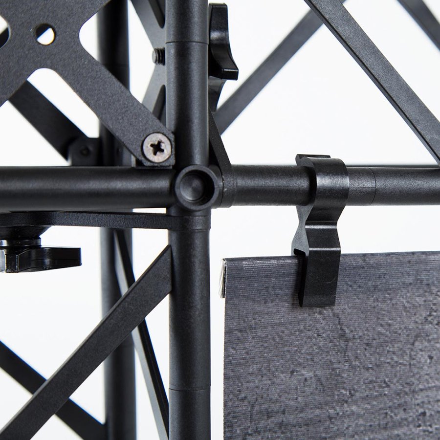 Crown Truss L-Shape 3 x 6 m, 10 x 10 cm, schwarz