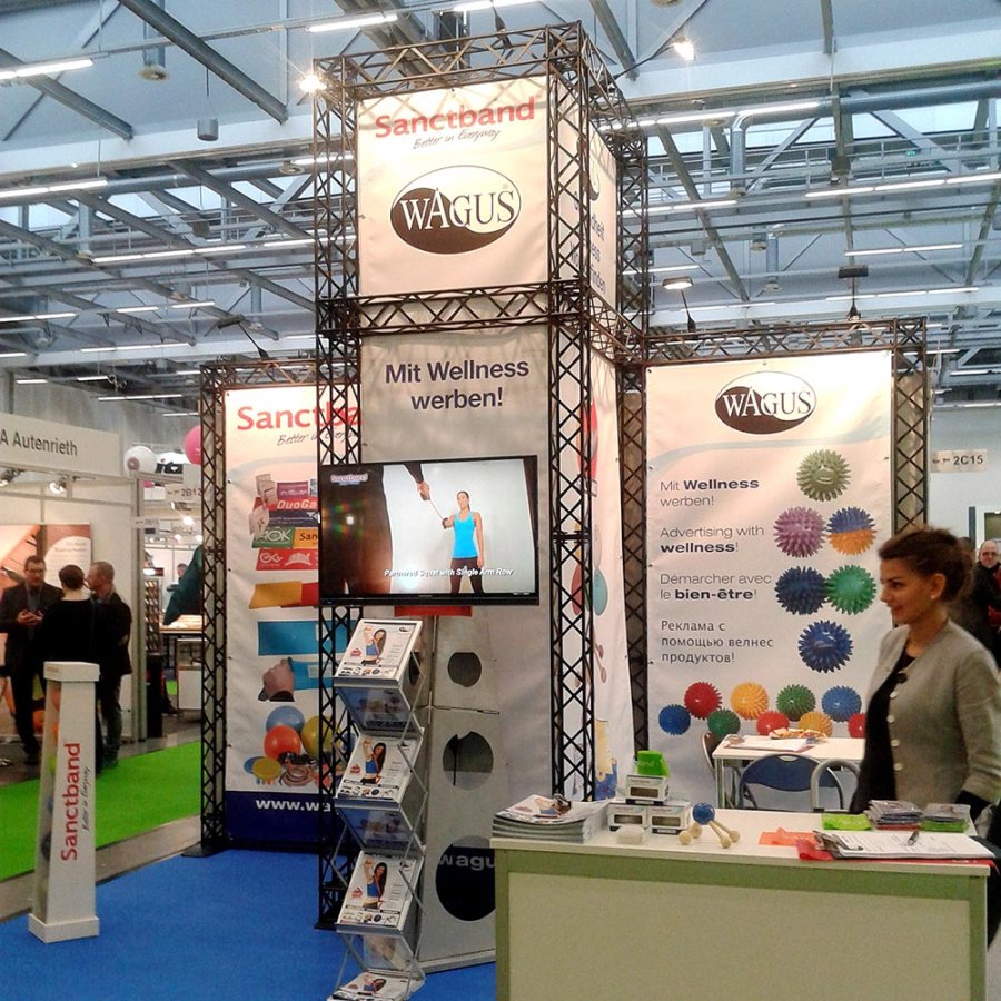 Crown Truss 15 Messeturm - schwarz