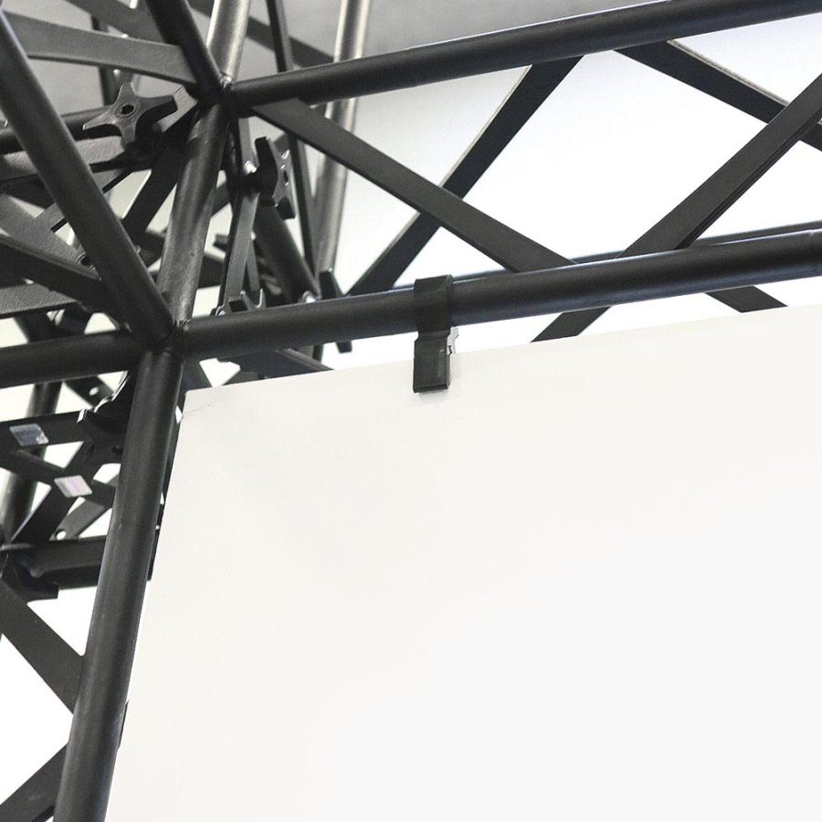 Crown Truss Top Clip schwarz