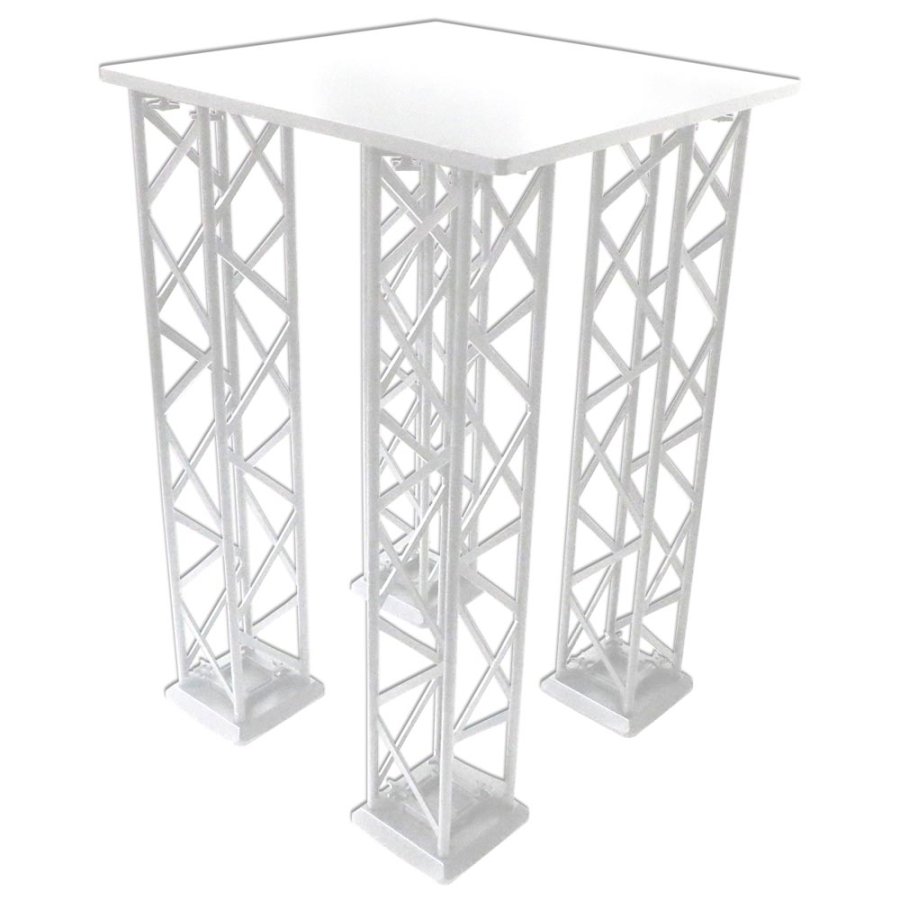 Crown Truss  Counter top Platte, 65 x 65 cm - Wei&szlig;