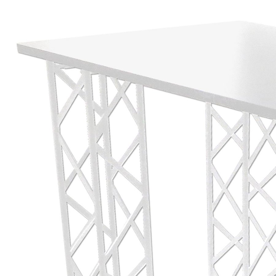 Crown Truss  Counter top Platte, 95 x 65 cm - Wei&szlig;