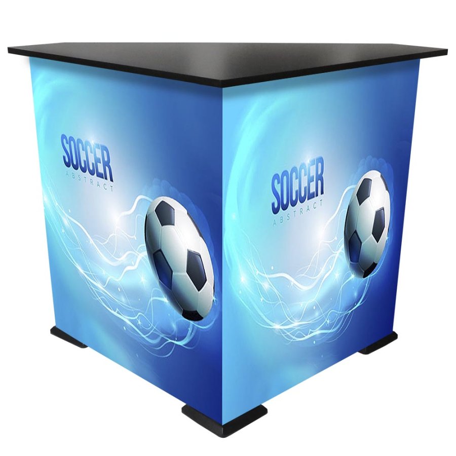 Crown Truss  Counter top Platte, 95 x 95 cm Dreieck