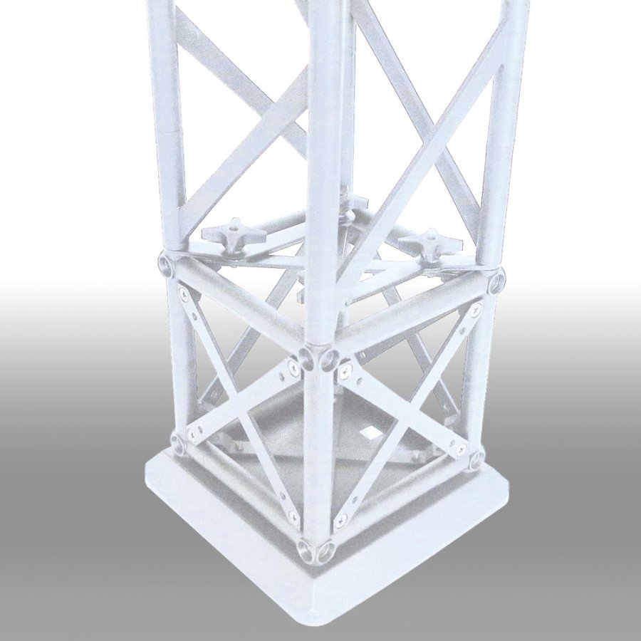 Crown Truss Counter Rechteck 95 x 65 cm - Wei&szlig;