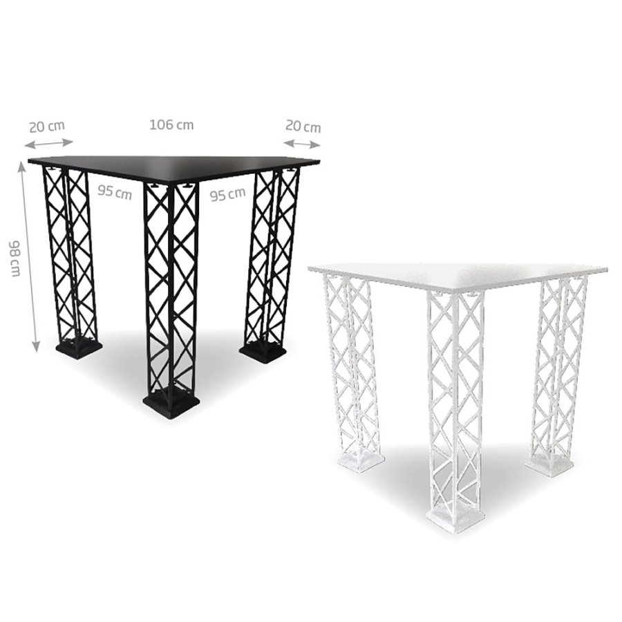 Crown Truss Counter - Dreieck - Schwarz