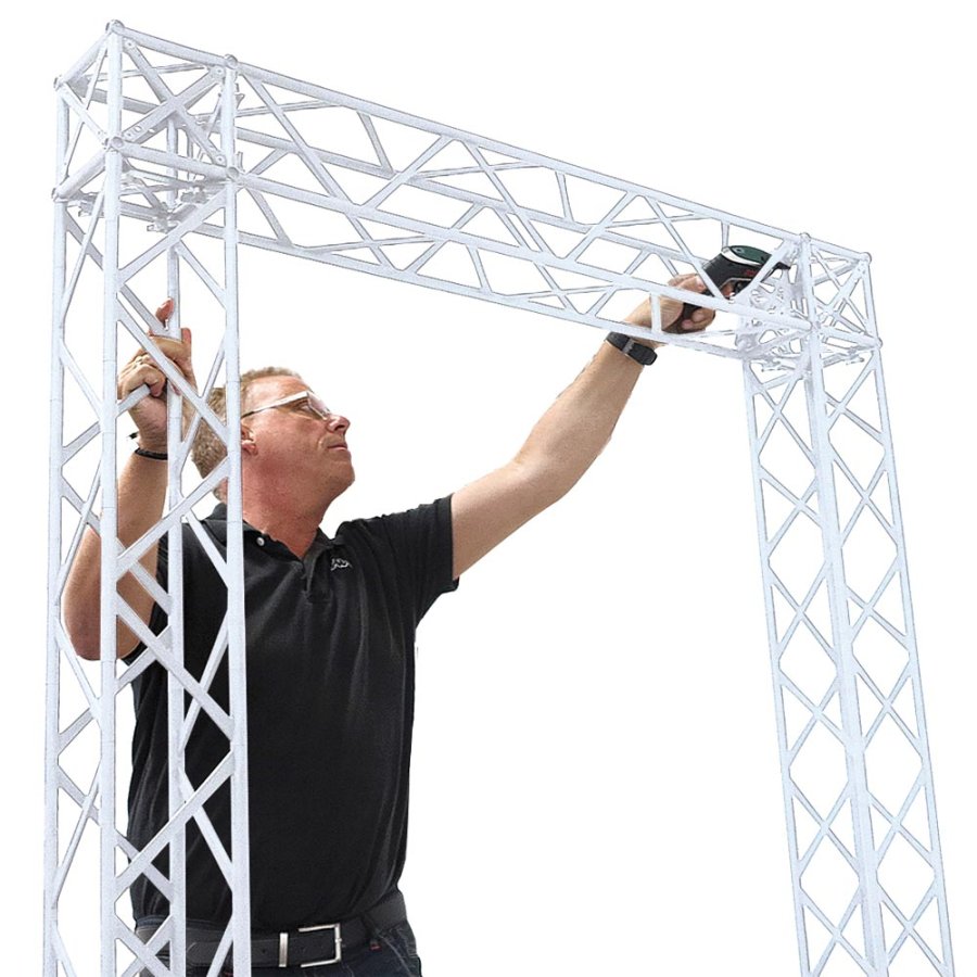 Crown Truss 15 Messewand - wei&szlig;