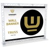 Crown Truss 15 Messewand mit Banner - wei&szlig; #1