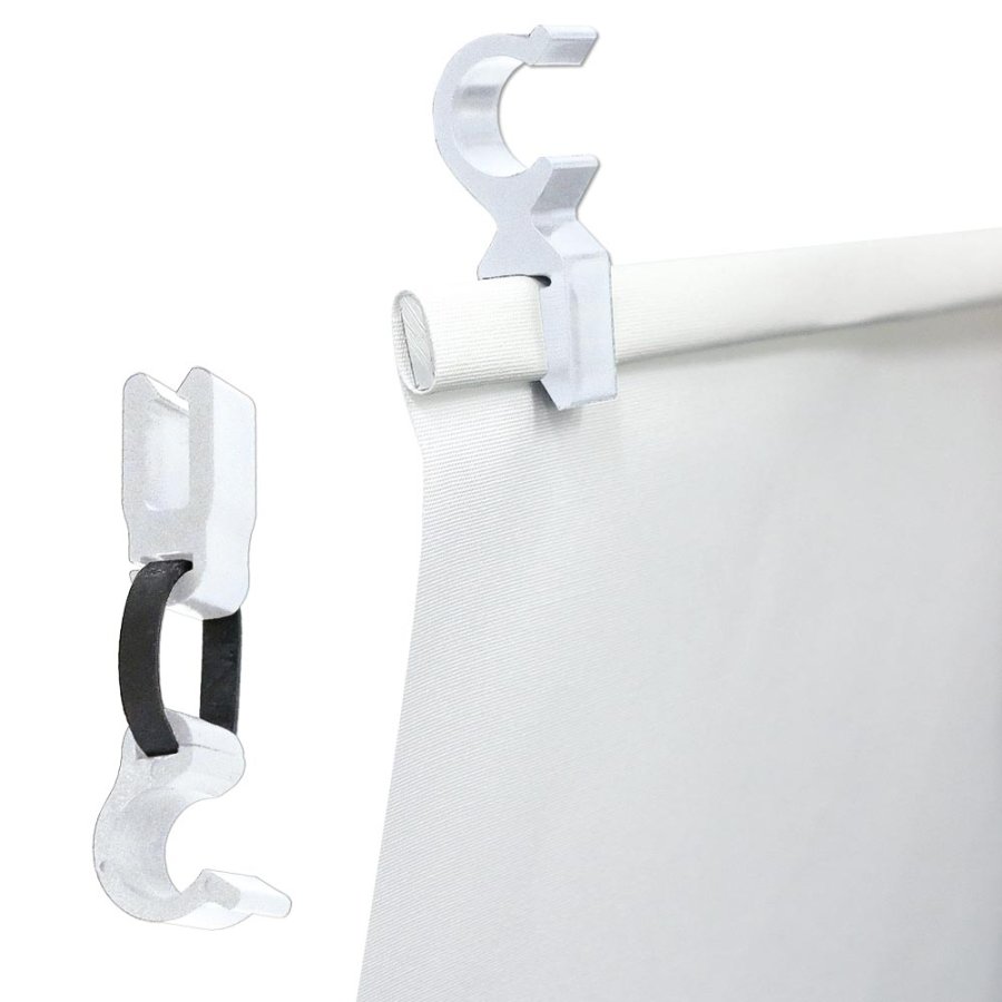 Crown Truss 15 Messewand mit Banner - wei&szlig;