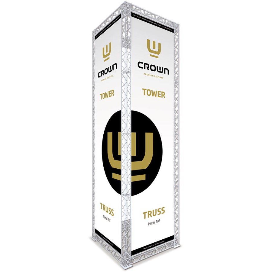 Crown Truss 15 Messeturm - schwarz