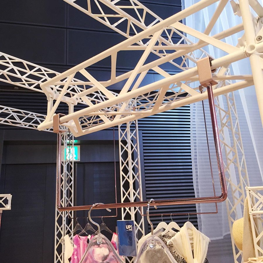 CROWN TRUSS 15 U-shape wall 3 x 3 m, 400 x 400 cm