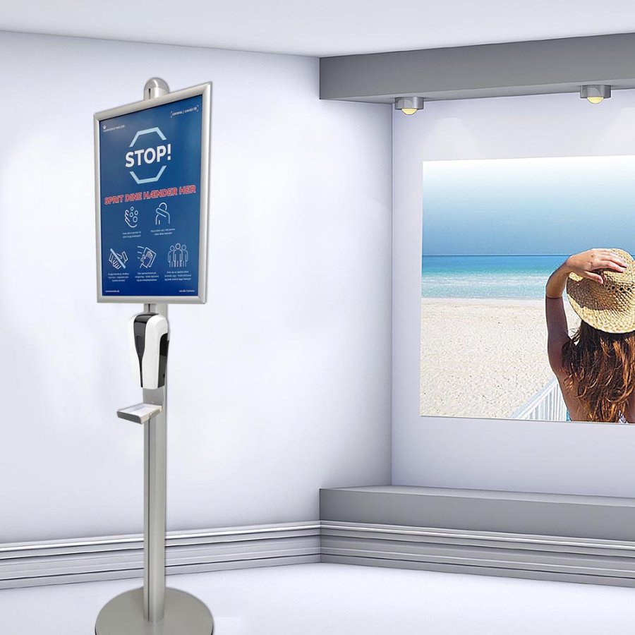 Desinfektionsspender mit Sensor - f&uuml;r 1000 ml H&auml;ndedesinfektionsmittel oder Gel