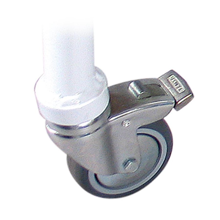 4-Zoll-R&auml;der mit Bremse f&uuml;r NEW GOTIK LUX (ohne Buchsen)